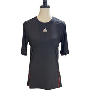 Adidas‎ TechFit Compression Shirt Black Men's Large